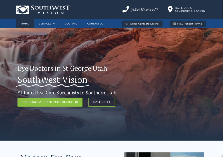 Mythicode Web Design - Southwest Vision